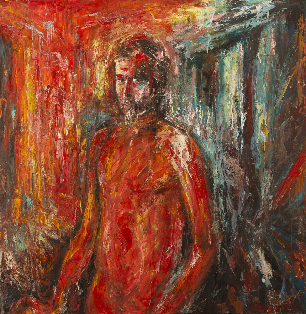 Self-portrait in hell - Cerezo Montilla - 